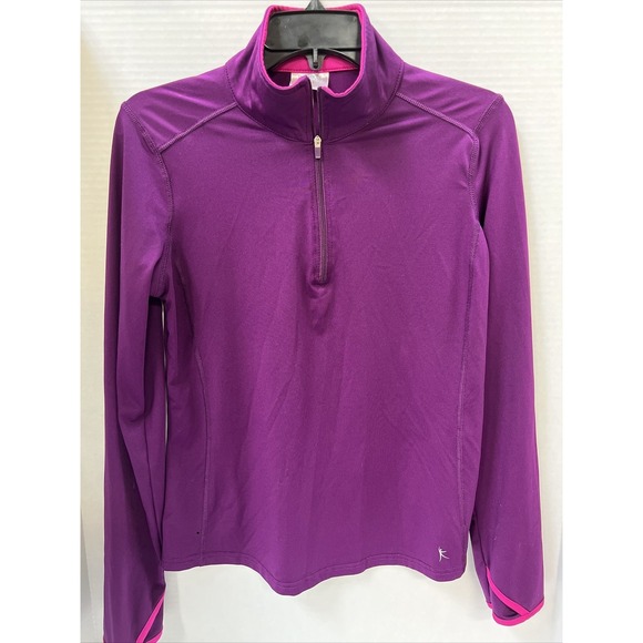 Danskin Pants - Danskin Jacket Women's Small Purple Long Sleeve Running Jacket